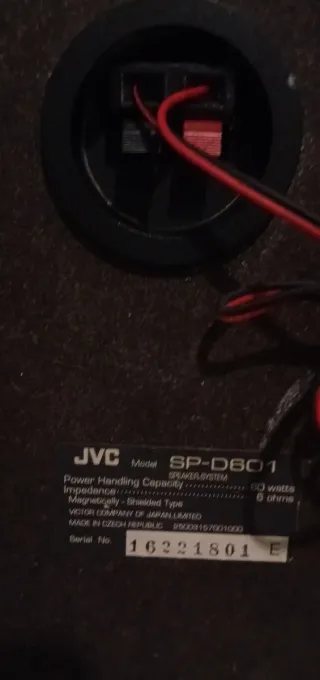 Altavoces JVC 2 vías