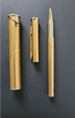 Penna e accendino Pierre Cardin