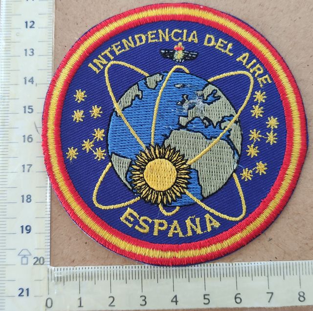 Parche militar bordado España Intendencia Aire