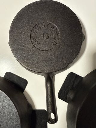 KRUSTENZAUBER Sartenes Hierro Fundido