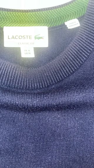 Jersey Lacoste Azul