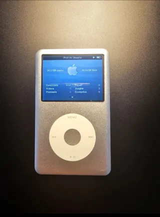 iPod Classic 6ª Gen 80GB Plata