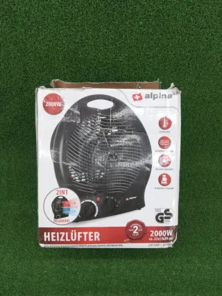 Calefactor Alpina Negro