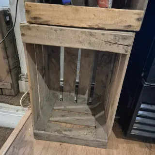 Cajas de madera vieja (precio unidad)