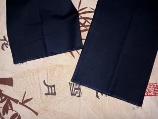 Pantalón de vestir azul para hombre