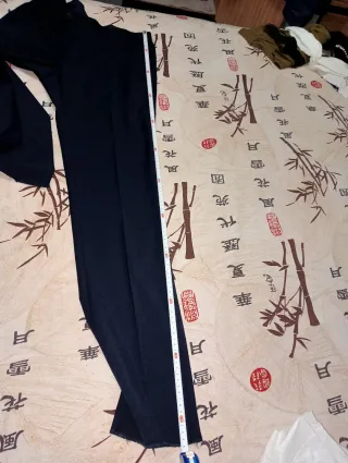 Pantalón de vestir azul para hombre