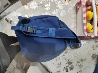 Borsone tracolla blu