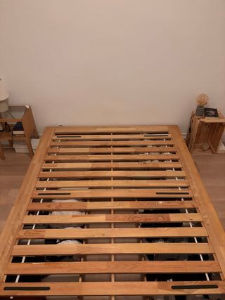 Estructura Cama IKEA MANDAL Madera