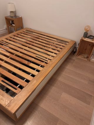 Estructura Cama IKEA MANDAL Madera