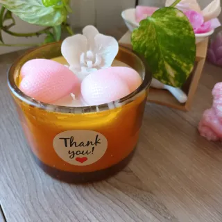 Vela aromática vaso grande