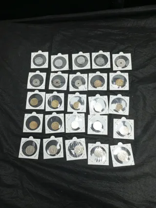 25 Monedas Pesetas Franco