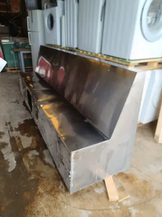 Campana extractora industrial acero inoxidable