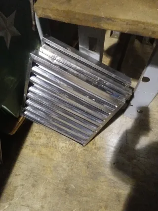 Campana extractora industrial acero inoxidable