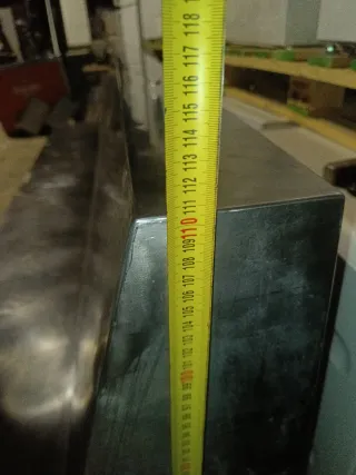 Campana extractora industrial acero inoxidable