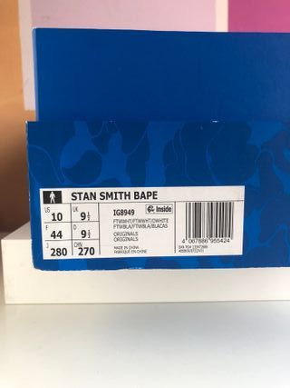 Adidas Stan Smith BAPE Talla 44