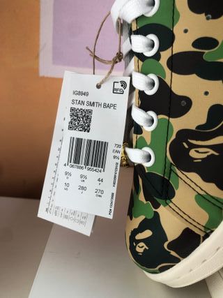 Adidas Stan Smith BAPE Talla 44