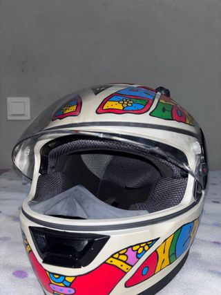 Casco Moto Dainese Diseño Psicodélico , nuevo