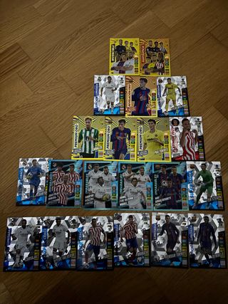 Colección de cromos de fútbol