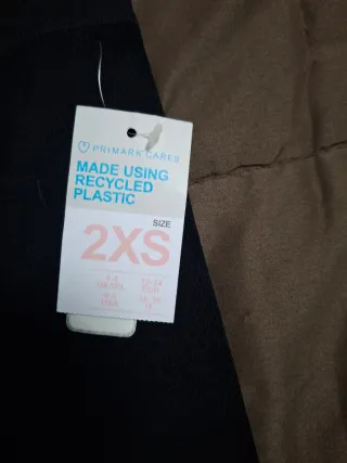 Mallas deportivas negras talla 2XS