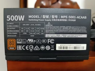 Tarjeta Gráfica ASUS GTX 1650 6GB + Fuente 500W