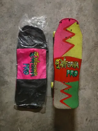 ANTIGUO MONOPATIN CALIFORNIA PRO SKATEBOARD PATIN