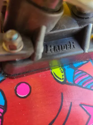 ANTIGUO MONOPATIN CALIFORNIA PRO SKATEBOARD PATIN