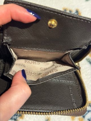 Monedero Michael Kors Marrón Original