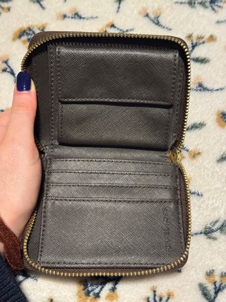 Monedero Michael Kors Marrón Original