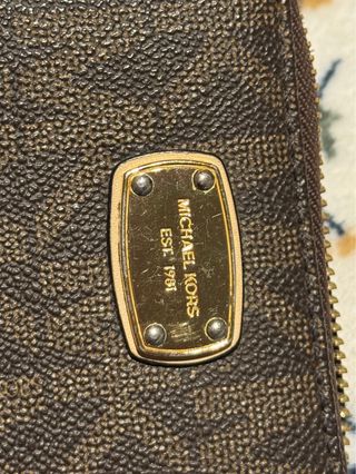 Monedero Michael Kors Marrón Original