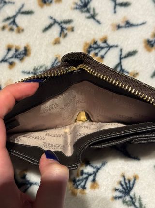 Monedero Michael Kors Marrón Original