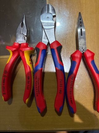 Lote de 3 Alicates Knipex
