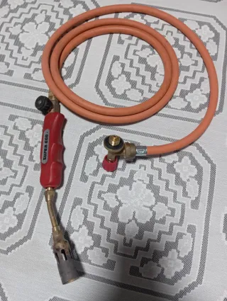 Soplete de gas para soldar estaño