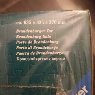 Puzzle 3D Ravensburger 917