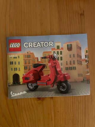 Lego Creator Vespa Rossa