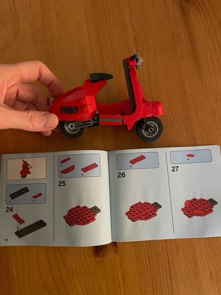 Lego Creator Vespa Rossa