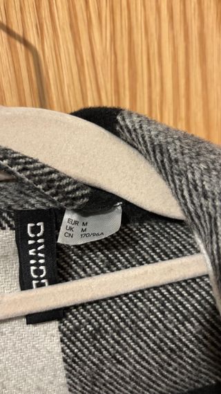 Sobrecamisa H&M Cuadros Talla M