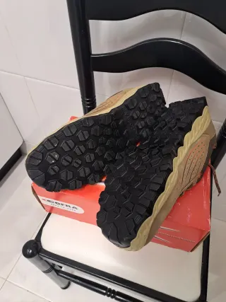 Zapatos de seguridad Cofra beige/naranja