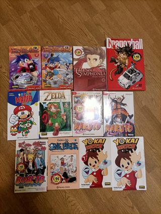 Lote Mangas variados