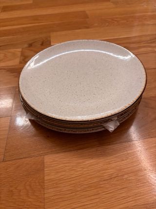 Platos de cerámica Carrefour