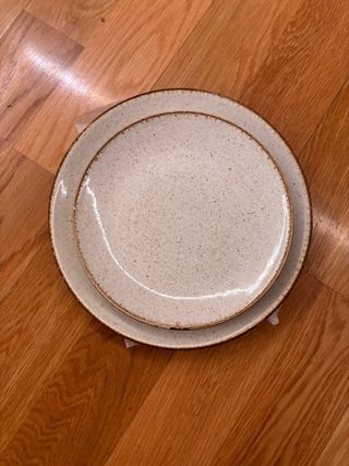 Platos de cerámica Carrefour