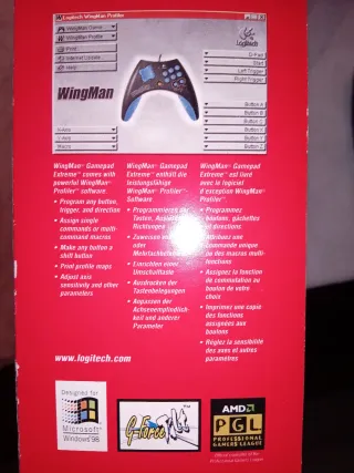 Gamepad Logitech Wingman Extreme