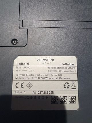 Vorwerk VR300 Robot Aspirador