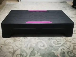 Step Gym Fit Negro y violeta