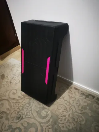 Step Gym Fit Negro y violeta