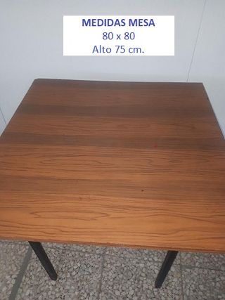 LIQUIDACION MESA METALICA Vintage.