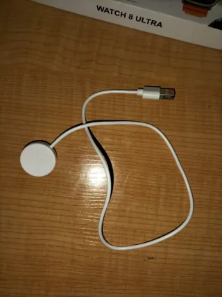 Reloj S8 Ultra Naranja/Plata