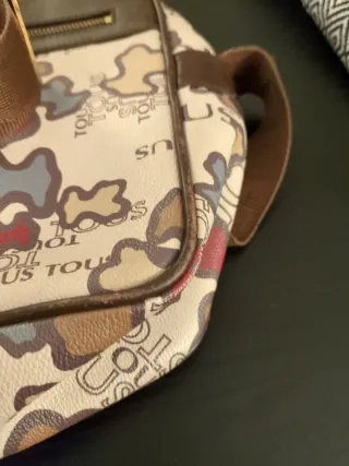 Bolso Tous Beige y Marrón