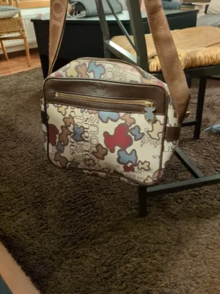 Bolso Tous Beige y Marrón