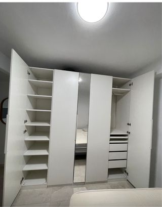 Armario blanco modular