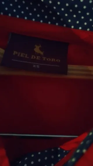 Camisa Piel de Toro Mujer Roja